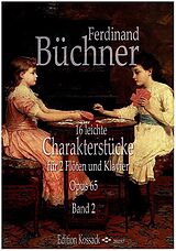 Ferdinand Büchner Notenblätter 16 leichte Charakterstücke op.65 Band 2 (Nr.9-16)