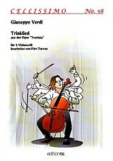 Giuseppe Verdi Notenblätter Trinklied aus der Oper Traviata