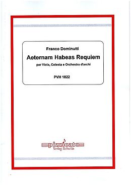 Franco Dominutti Notenblätter Aeternam Habeas Requiem
