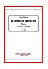 Dina Slama Notenblätter Er compagno scompagno (Trilussa)