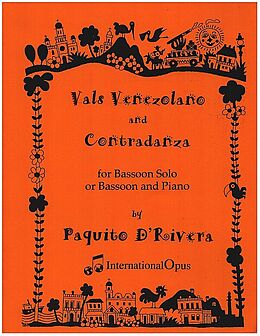 Paquito D'Rivera Notenblätter Vals Venezolano and Contradanza