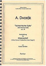 Antonín Dvorák Notenblätter Böhmische Suite op.39