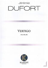 Jérémie Dufort Notenblätter Vertigo