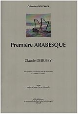 Claude Debussy Notenblätter Première Arabesque