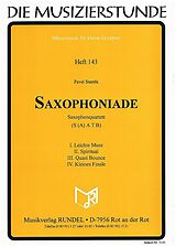 Pavel Stanek Notenblätter Saxophoniade