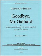  Notenblätter Goodbye Mr. Galliard