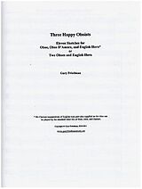 Gary Friedman Notenblätter 3 Happy Oboists