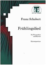 Franz Schubert Notenblätter Frühlingslied