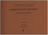 Gabriel Malancioiu Notenblätter Song for the Avadhut