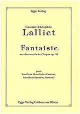 C. Théophile Lalliet Notenblätter Fantaisie sur des Motifs de Chopin op.31
