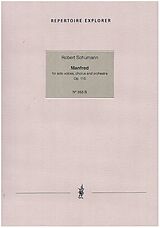 Robert Schumann Notenblätter Manfred op.115