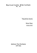 Takahiko Saito Notenblätter Nice Day