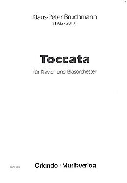 Klaus-Peter Bruchmann Notenblätter Toccata