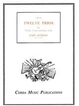 John Jenkins Notenblätter Twelve Trios