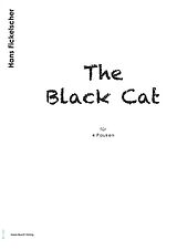 Hans Fickelscher Notenblätter The black Cat