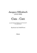 Jacques Offenbach Notenblätter Can-Can