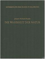 Johann Michael Haydn Notenblätter Die Wahrheit der Natur