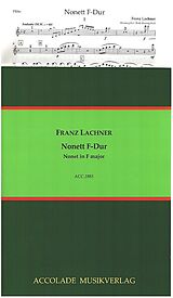 Franz Paul Lachner Notenblätter Nonett F-dur