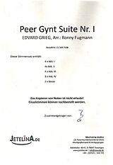 Edvard Hagerup Grieg Notenblätter Peer Gynt Suite Nr.1