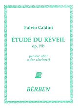 Fulvio Caldini Notenblätter Etude du reveil op.7b