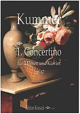 Kaspar Kummer Notenblätter 1. Concertino op.67