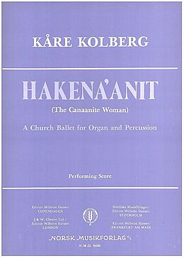 Kare Kolberg Notenblätter Hakenaanit