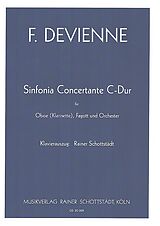 Francois Devienne Notenblätter Sinfonia Concertante C-Dur