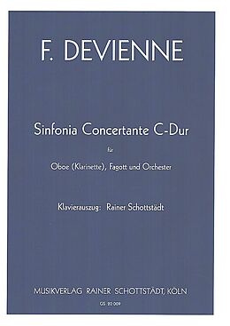 Francois Devienne Notenblätter Sinfonia Concertante C-Dur