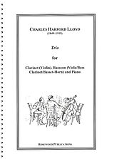 Charles Harford Lloyd Notenblätter Trio