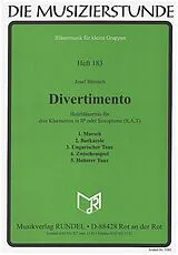 Josef Bönisch Notenblätter Divertimento