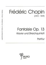 Frédéric Chopin Notenblätter Fantaisie op.13