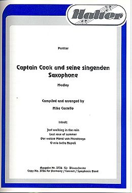  Notenblätter Captain Cook und seine singenden Saxophone