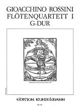 Gioacchino Rossini Notenblätter Quartett G-Dur Nr.1