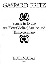 G. Fritz Notenblätter Sonate D-Dur op.4,5