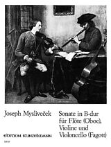 Josef Myslivecek Notenblätter Sonate B-Dur