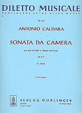 Antonio Caldara Notenblätter Sonata a tre D-Dur op. 2/3