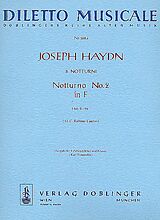 Franz Joseph Haydn Notenblätter Notturno F-Dur Nr.2 Hob.II-26