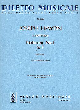 Franz Joseph Haydn Notenblätter Notturno F-Dur Nr.2 Hob.II-26