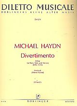 Michael Haydn Notenblätter Divertimento für Horn, Viola und