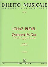 Ignaz Joseph Pleyel Notenblätter Quintett op.10,3 für Flöte, Oboe