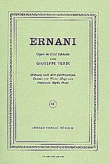 Giuseppe Verdi Notenblätter Ernani