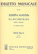 Franz Joseph Haydn Notenblätter Klaviertrio F-Dur Hob.XV-2
