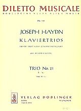Franz Joseph Haydn Notenblätter Klaviertrio B-Dur Nr.21 Hob.XV-8