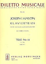 Franz Joseph Haydn Notenblätter Klaviertrio A-Dur Nr.22 Hob.XV-9