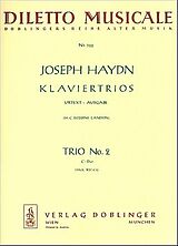 Franz Joseph Haydn Notenblätter Klaviertrio C-Dur Nr.2 Hob.XV-C1