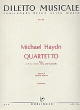 Johann Michael Haydn Notenblätter Quartetto F-Dur