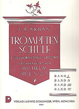Jean Baptiste Arban Notenblätter Trompetenschule Band 1