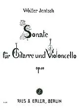 Walter Jentsch Notenblätter Sonate op.60 für Gitarre und