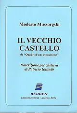 Modest Mussorgski Notenblätter Il vecchio castello da Quadri