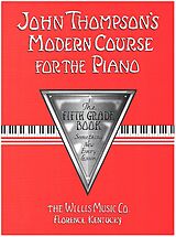  Notenblätter Modern Course for the piano - the fifth grade book